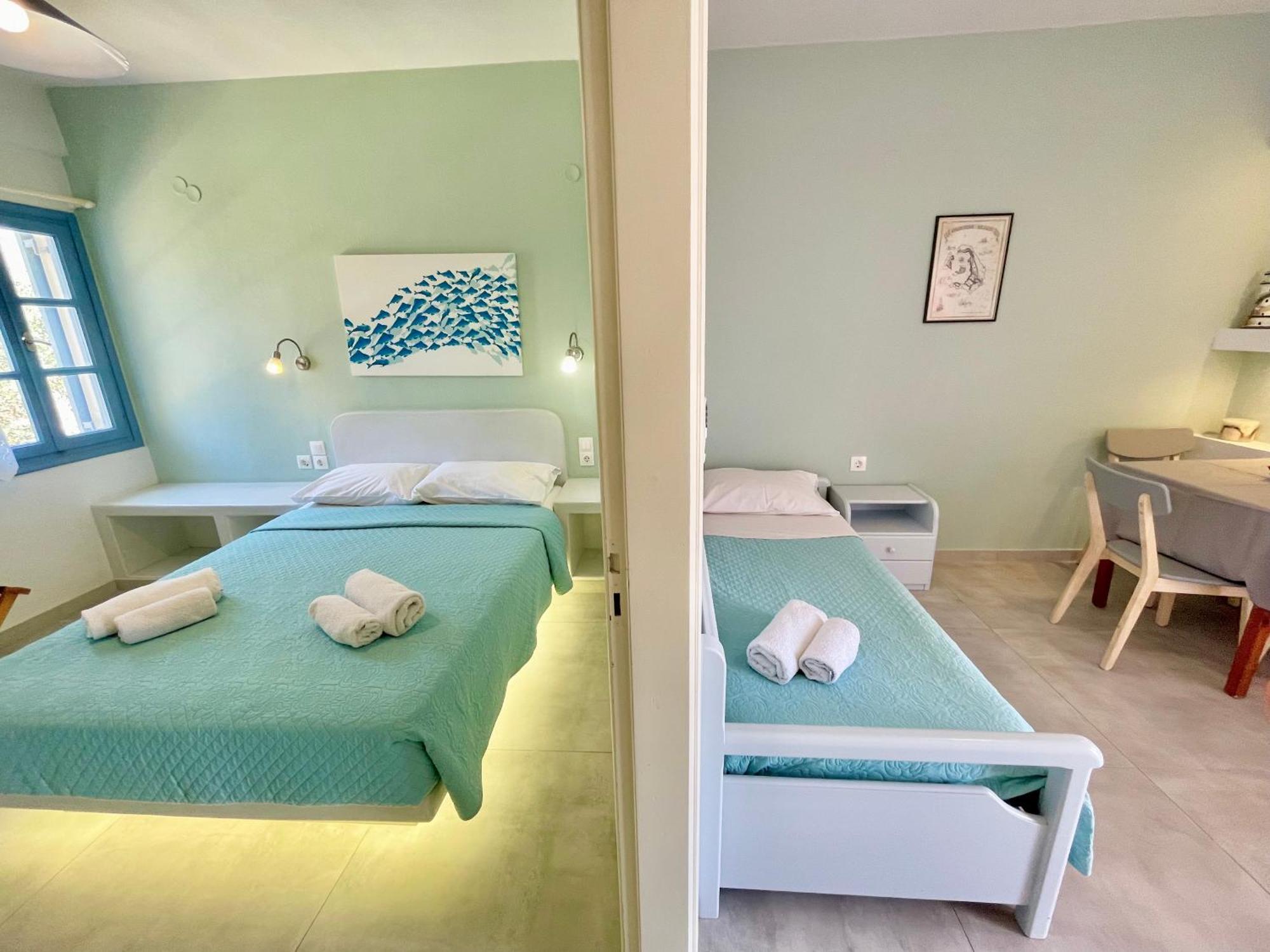 Asterias Mini Coastal Apartments Perivólosz Kültér fotó